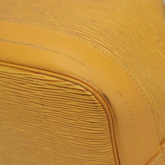 Louis Vuitton Noé Yellow Leather Shoulder Bag (Pre-Owned) - Picture 9 of 16